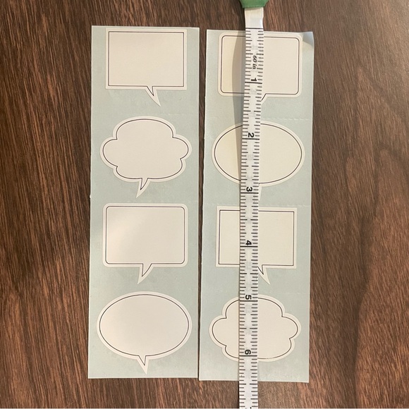 Mrs. Grossman's Stickers Vintage 1981 Thought Bubbles Blurbs Speech Scrapbooking - Picture 3 of 5